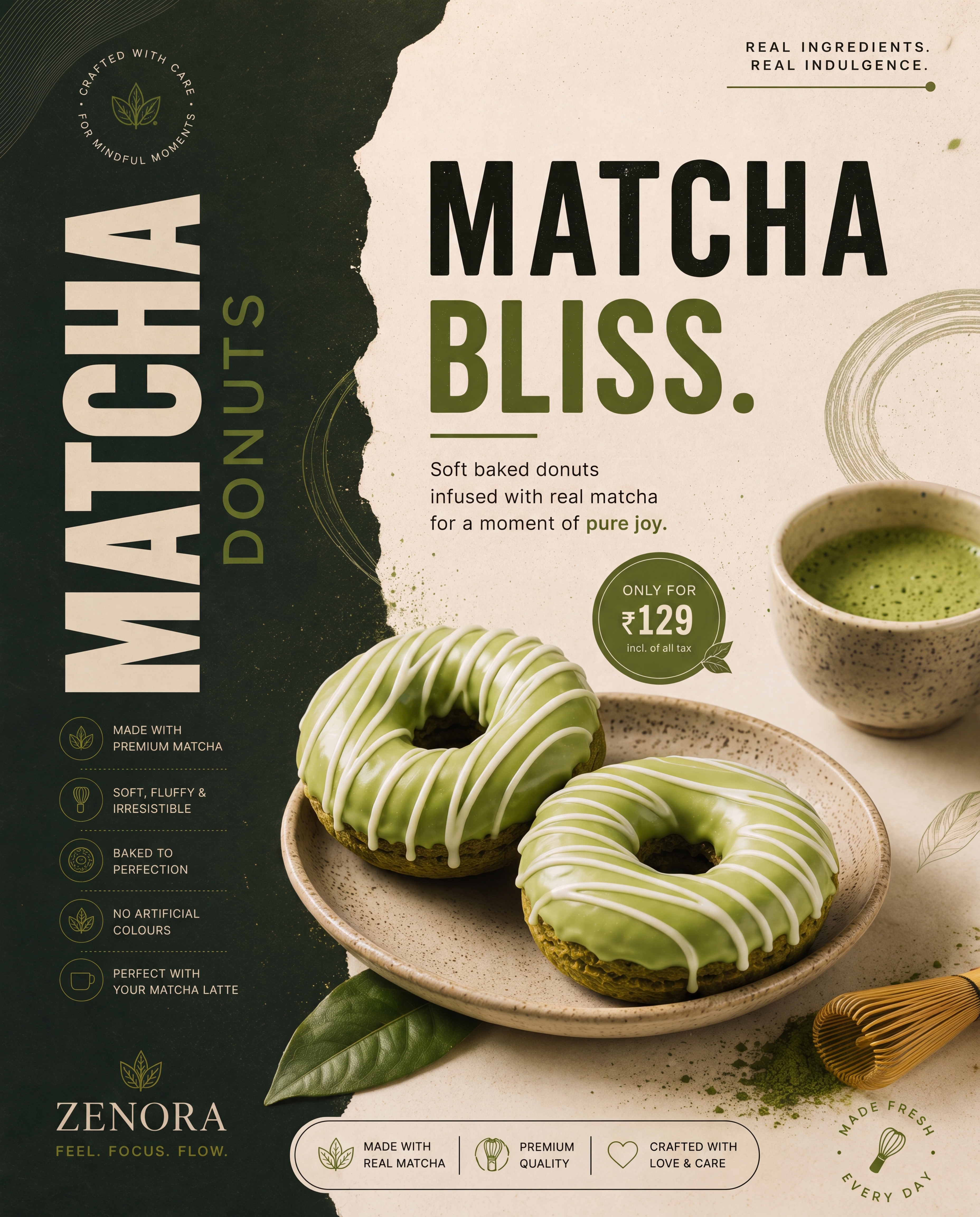 Matcha Donut